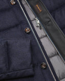Jacheta MOORER, Navy blue jacket, Nolde