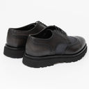 Pantofi FRANCESCHETTI, Brogue Style, Leather Detail, Black
