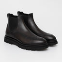 Ghete FRANCESCHETTI, Chelsea Style, Sturdy Sole Detail, Dark Brown