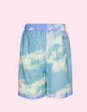 PANTALONI SCURTI BARROW, Nylon Shorts in Blue