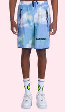 PANTALONI SCURTI BARROW, Nylon Shorts in Blue