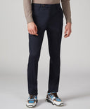 Pantaloni PAL ZILERI, Cotton Slim Fit Navy Blue