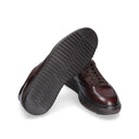 Pantofi Zegna, Leather Trio Design, Brown