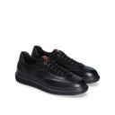Pantofi Zegna, Leather Trio Design, Black