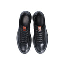 Pantofi Zegna, Leather Trio Design, Black