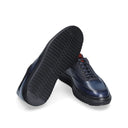 Pantofi Franceschetti, Leather Trio Design, Navy Blue