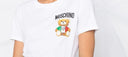 Tricou MOSCHINO, Imprimeu This is not a Moschino Toy, Alb