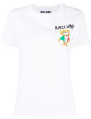 Tricou MOSCHINO, Imprimeu This is not a Moschino Toy, Alb