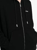 Hanorac OFF WHITE, Arrow Print, Black