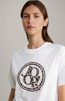 Tricou JOOP, Animal Print Logo, White