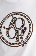 Tricou JOOP, Animal Print Logo, White
