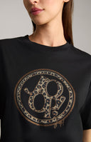 Tricou JOOP, Animal Print Logo, Negru