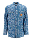 CAMASA Versace, Floral Pattern, Light Blue