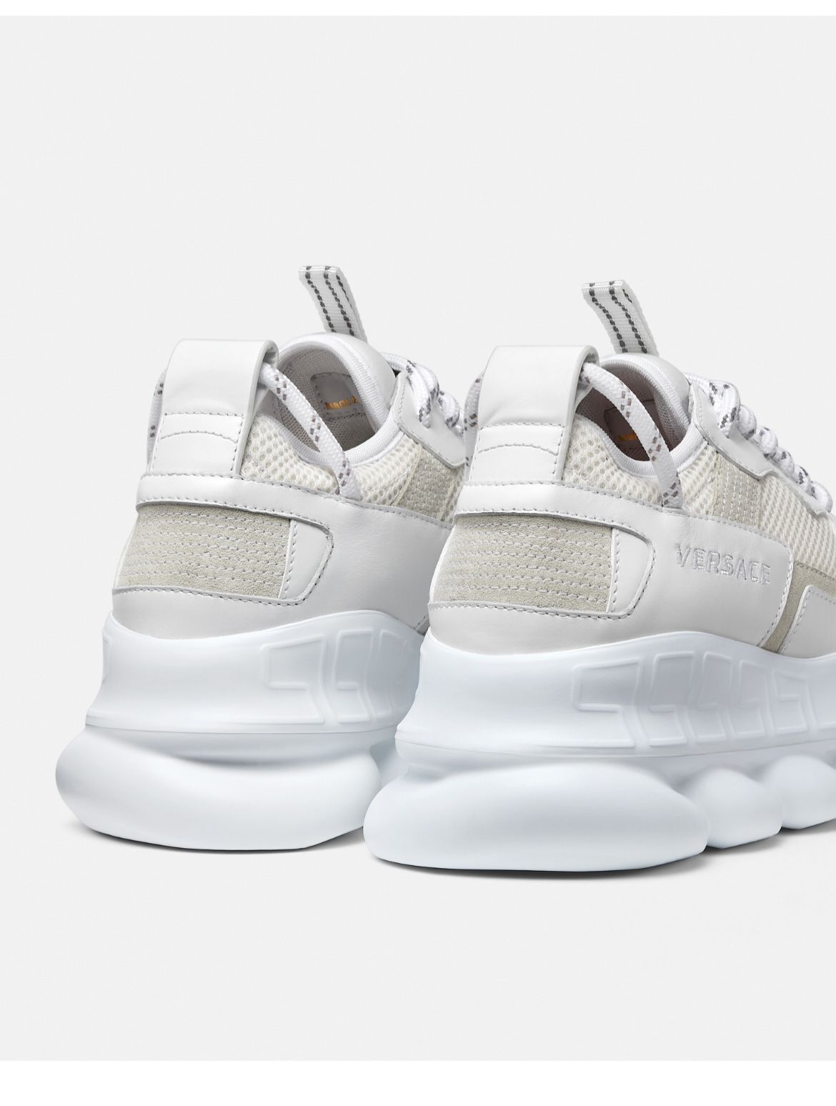 Sneakers Versace, Chain Reaction V2 'Logo White