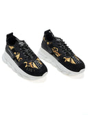 Sneakers Versace Chain Reaction V2 Black Barocco