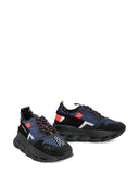 SNEAKERS VERSACE, CHAIN REACTION V2, Red and Blue