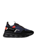 SNEAKERS VERSACE, CHAIN REACTION V2, Red and Blue
