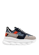 Sneakers VERSACE, Chain Reaction V2 Albastru Rosu, Multicolor