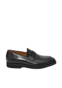 Loafers ROSSI, Timeless Elegance, Minimalist Details, Black