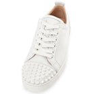 SNEAKERS CHRISTIAN LOUBOUTIN, Louis junior spikes flat, All white