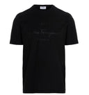 Tricou SALVATORE FERRAGAMO, Imprimeu Frontal, Negru