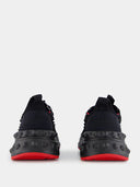 Sneakers Christian Louboutin, Black Trailnrun, Red Details