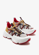 Sneakers Christian Louboutin, Trailnrun, Multicolor Detailes, Beige Grey