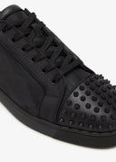 Sneakers Christian Louboutin, Seavaste 2 Orlato, Spikes, Black
