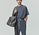 Tricou FEAR OF GOD, Essentials Classic Short Sleeve Tee Charcoal Heather Men