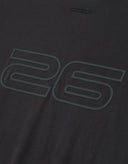 Tricou FEAR OF GOD, Essentials 90s Tee, OVERSIZED BODY AND SLEEVES, Vintage Black