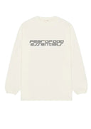 Bluza FEAR OF GOD, 90's long sleeve tee in white - ivory