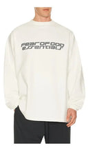 Bluza FEAR OF GOD, 90's long sleeve tee in white - ivory