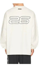 Bluza FEAR OF GOD, 90's long sleeve tee in white - ivory