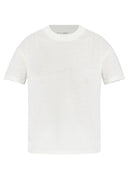 Tricou FEAR OF GOD, embroidered T-shirt, Ivory