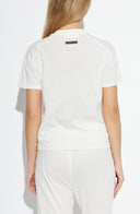 Tricou FEAR OF GOD, embroidered T-shirt, Ivory