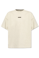 Tricou FEAR OF GOD, Front Logo Insert, Cotton, Stone Beige