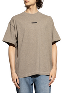 Tricou FEAR OF GOD, Front Logo Insert, Cotton, Grey