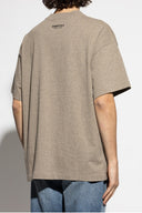 Tricou FEAR OF GOD, Front Logo Insert, Cotton, Grey