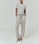 Tricou FEAR OF GOD, Classic, Logo, Heather Stone Grey