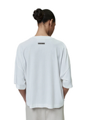 Tricou FEAR OF GOD, Logo Insert, Boxy Design, White