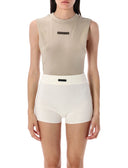 Body FEAR OF GOD, Logo Plaque, Sleeveless, Beige