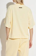 Tricou FEAR OF GOD, Essentials YELLOW T-shirt with printed logo