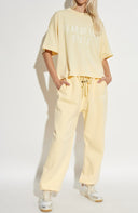 Tricou FEAR OF GOD, Essentials YELLOW T-shirt with printed logo