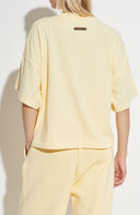 Tricou FEAR OF GOD, Essentials YELLOW T-shirt with printed logo