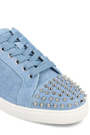 Sneakers CHRISTIAN LOUBOUTIN, Louis Junior Spikes Sneakers, Bleu