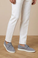 Loafers CHRISTIAN LOUBOUTIN, Chambeliboat loafers, Grey