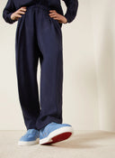 Sneakers CHRISTIAN LOUBOUTIN, Retero logo sneakers, Albastru