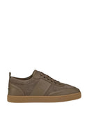 Sneakers CHRISTIAN LOUBOUTIN, Retero logo sneakers, Brown