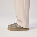 Sneakers CHRISTIAN LOUBOUTIN, Retero logo sneakers, Brown