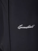 Pantaloni FEAR OF GOD, White Logo Embroidered, Black